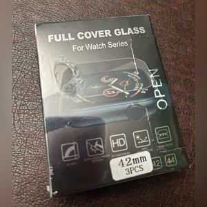 Glass Screen Protector for Apple Watch 3 pack NWT
